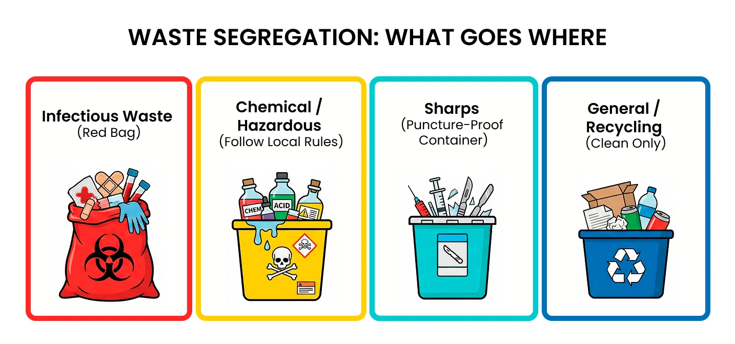 Importance of Laboratory Waste Management and Proper Medical Waste Disposal 5.2