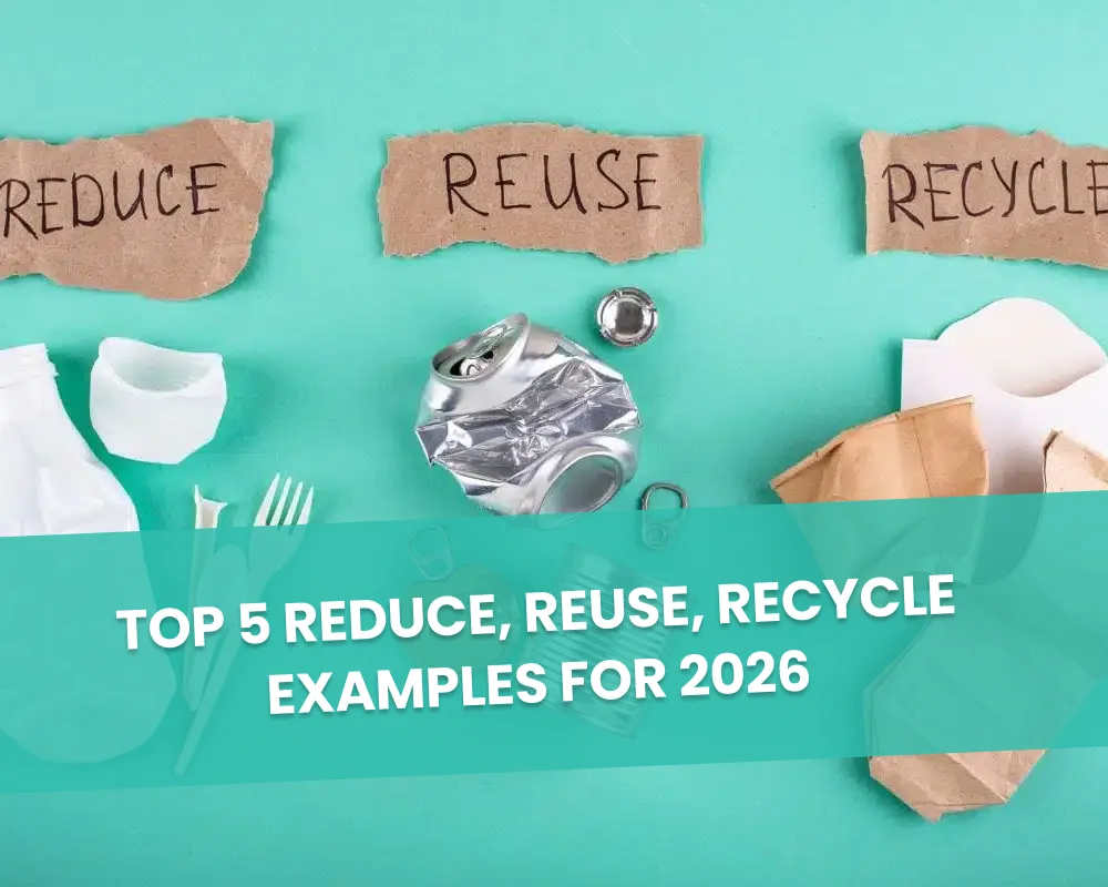 Top 5 Reduce, Reuse, Recycle Examples for 2026