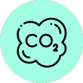 CO2 polution icon