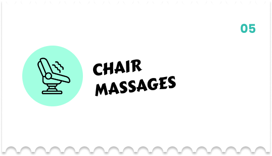 Chair massage reward