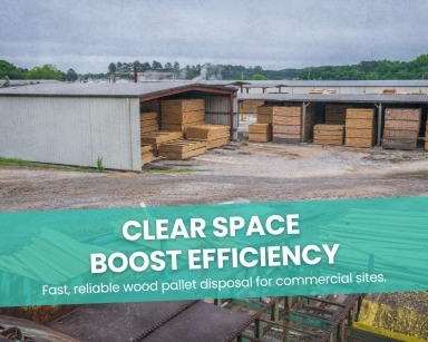 Wood Pallet Pick Up and Disposal for Commercial Facilities